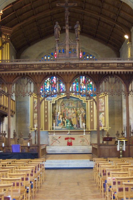 From the nave to the high altar